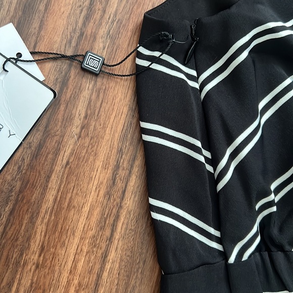 Laundry Striped One Shoulder Jumpsuit - Picture 11 of 12